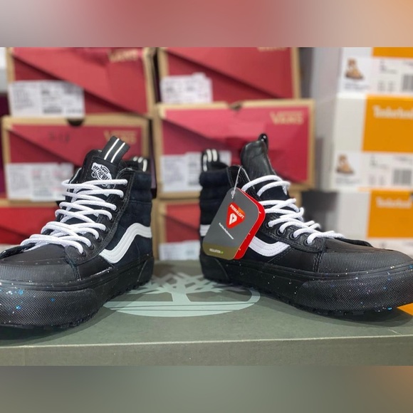 Vans Sk8-Hi Mte-2 (Glitter Black) shoes - Picture 3 of 7